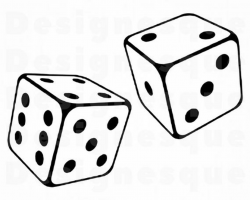 Dice #3 SVG, Dice SVG, Rolling Dice Svg, Dice Clipart, Dice Files ...