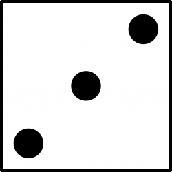 Dice clipart three - 170 transparent clip arts, images and pictures ...