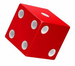 Dice Clipart Colored Dice - Transparent Background Dice Png Free PNG ...