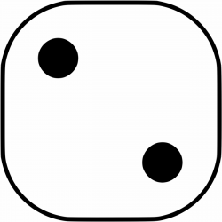 Dice clipart two image #29047