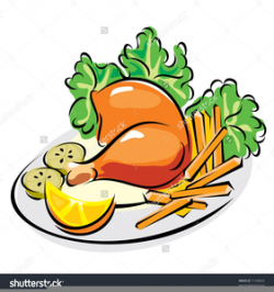 Turkey Dinner Clipart | Free Images at Clker.com - vector ...