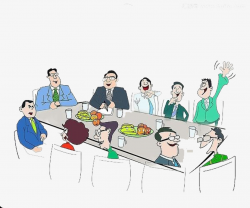 Dinner party clipart 5 » Clipart Station