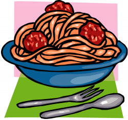 Spaghetti dinner clipart - WikiClipArt