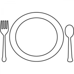 39+ Dinner Plate Clipart | ClipartLook