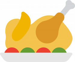 Turkey Dinner Vector Clipart image - Free stock photo ...