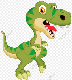 Little Dinosaur, Dinosaur Clipart, Green, Cartoon PNG Transparent ...