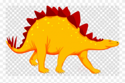 Dinosaur Clip Art Clipart Stegosaurus Dinosaur Clip - Png Download ...
