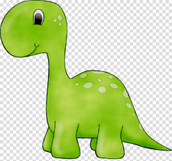 Green, Dinosaur, Cartoon, transparent png image & clipart free download