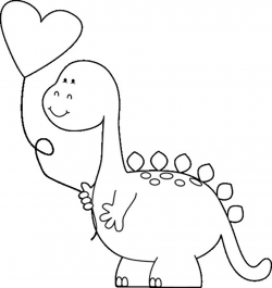 Or Dinosaur Clipart Black And White | salaharness.org