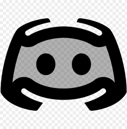 logo discord icon - black discord logo PNG image with ...