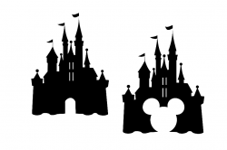 Silhouette Disney Castle