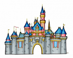 Disney Castle Drawing, Sleeping Beauty Castle Illustration ...