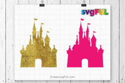 Castle clipart gold glitter, Castle gold glitter Transparent ...