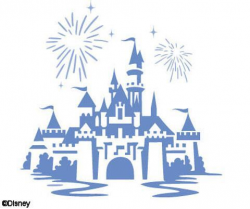 Disney Castle Stencil Simple disney castle stencil ...