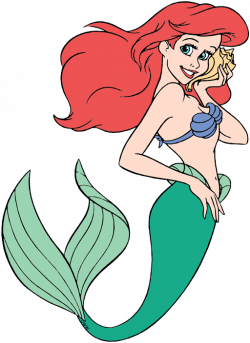 Mermaid Ariel Clip Art | Disney Clip Art Galore