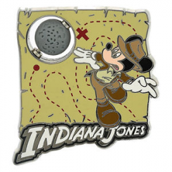 Details about Disney Parks Hollywood Studios Mickey Mouse as Indiana Jones  Pin