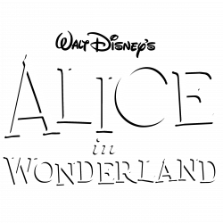Disney\'s Alice in Wonderland Logo PNG Transparent & SVG ...
