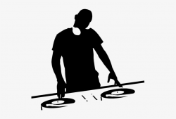 Dj Clipart Black And White PNG Image | Transparent PNG Free ...