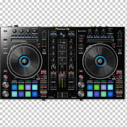 Disc jockey DJ controller Pioneer DJ Audio Mixers Music ...
