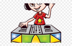 Disco Clipart Children\'s - Dj For Kids - Png Download ...