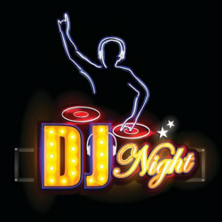 Neon Light signboard for DJ Night Clipart Image | +1,566,198 ...