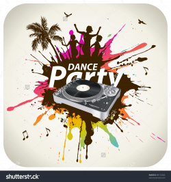 Dj dance party clipart - Clip Art Library