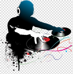 DJ , Disc jockey , Blue line dj transparent background PNG ...