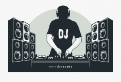 Boombox Clipart Transparent Background - Dj Png ...