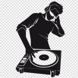 Wall decal Disc jockey Sticker Music, Dj Event transparent ...
