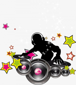 Dj Vector With Headset, With A Headset, Dj Vector, Music PNG ...