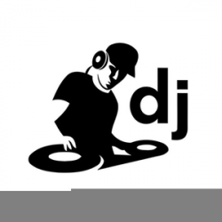 Black And White Dj Clipart | Free Images at Clker.com ...