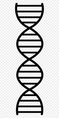 Royalty Free Black And White Dna Clipart - Simple Dna ...