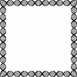 Black And White Border clipart - Dna, Circle, Border ...
