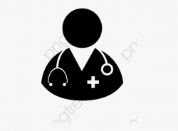 Medical Clipart Hospital - Doctor Clipart Black And White ...