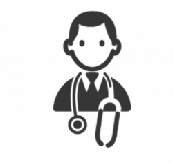 Professions - Black & White - Doctor | Clipart | 2000 ...