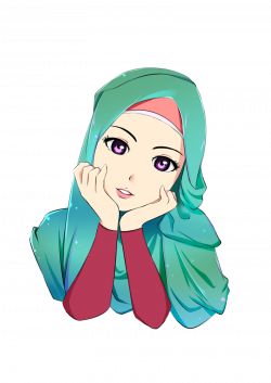 Download Hijab Drawing Muslim Cartoon Islam HQ Image Free ...