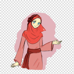 Hijab Islam Muslim Abaya Woman, hijab transparent background ...