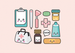 Premium Vector Clipart - Kawaii Doctor Clipart - Kawaii Clip ...