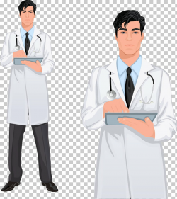 Stock photography Physician Euclidean , Handsome male doctor ...