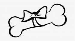 28 Collection Of Christmas Dog Bone Clipart - Dog Bone With Bow ...