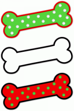 Christmas polka dot bones | Sandi Idleman - Silhouette | Dog ...