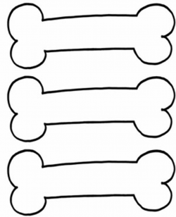 Picture of dog bone clipart - Clipartix