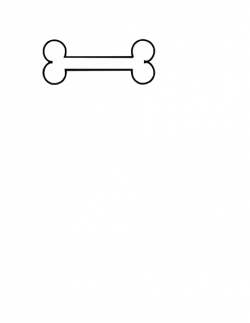 Free Dog Bone Outline, Download Free Clip Art, Free Clip Art on ...