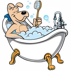 Dog bath svg freeuse stock - RR collections