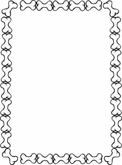 Free clip library stock dog bone borders - RR collections