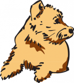 Curious Dog Clip Art at Clker.com - vector clip art online, royalty ...
