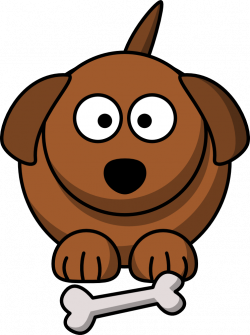 Cute Cartoon Dog graphic - more free clip art at @OnlineLabels.com ...