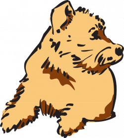 Furry dog clipart collection