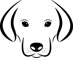 Dog head image download black and white - RR collections