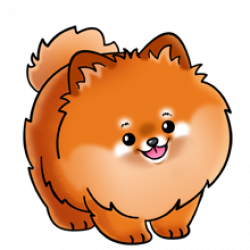 Pomeranian Dog - Lots of clip art on this site | Paper Anime ...